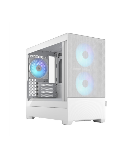 Fractal Design, Pop Mini Air RGB, Side window, White TG Clear Tint, mATX, Mini ITX, Power supply included No, ATX