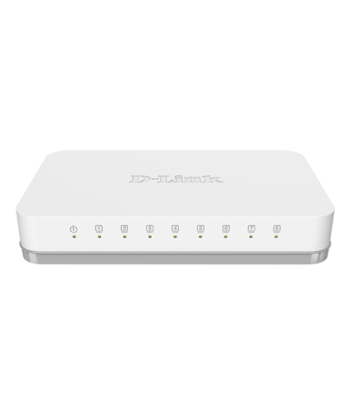 D-Link, Switch, GO-SW-8G/E, Unmanaged, Desktop, Gigabit Ethernet (copper) ports quantity 8