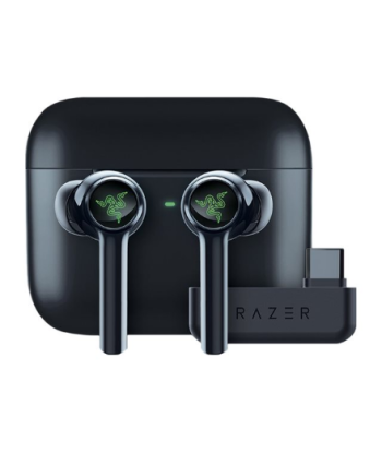Razer, True Earbuds, Hammerhead Pro HyperSpeed, Wireless, In-ear, Microphone, Noise canceling, Wireless, Black