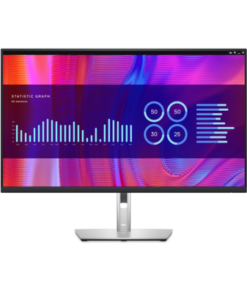 Dell, USB-C Hub Monitor, P3223DE, 31.5", IPS, QHD, 16:9, 60 Hz, 5 ms, 2560 x 1440, 350 cd/m², HDMI ports quantity 1, Black