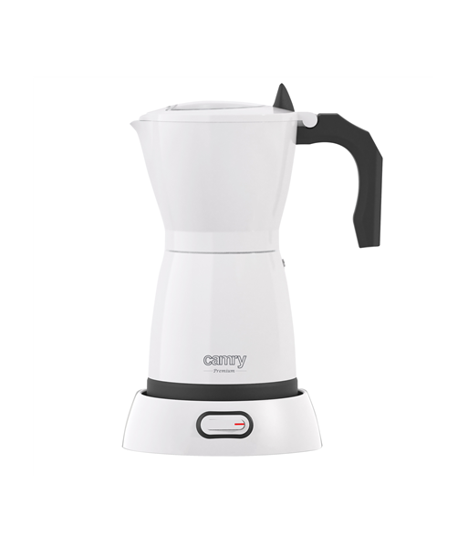 Camry, Electric Moka Coffe Maker, CR 4415w, 480 W, White Camry, Electric Moka Coffe Maker, CR 4415w, 480 W, White