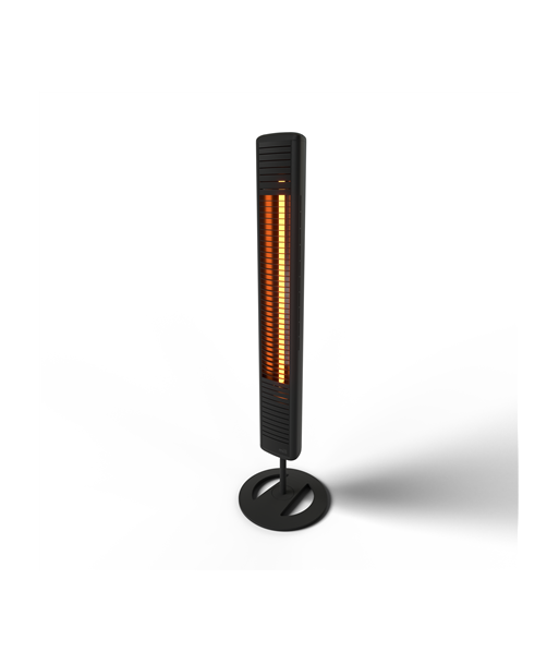 Soojendi Mill, Outdoor, OH2000ULGPFLOOR, Patio heater, 2000 W, Black, IP65