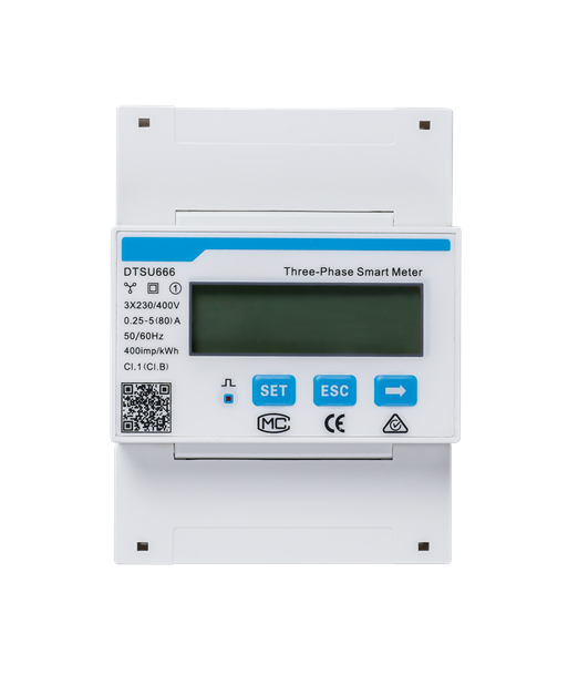 SUNGROW | SEM DTSU666 80A Three Phase Smart Meter | BB002821 SUNGROW | SEM DTSU666 80A Three Phase Smart Meter | BB002821