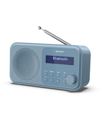 Sharp, Tokyo Digital Radio, DR-P420(BL), Bluetooth, Blue, Portable, Wireless connection
