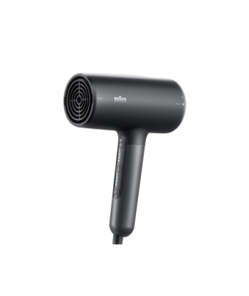 Föön Braun, BRHD425E, 2100 W, Number of temperature settings 3, Ionic function, Diffuser nozzle, Black