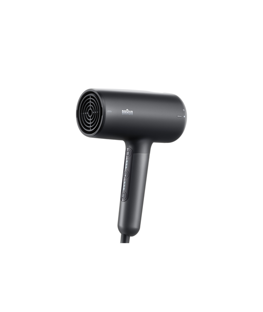 Föön Braun, BRHD425E, 2100 W, Number of temperature settings 3, Ionic function, Diffuser nozzle, Black