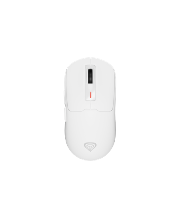 Genesis Zircon 660 PRO, Wireless/Wired, Gaming Mouse, 2.4 GHz, Bluetooth, USB, White