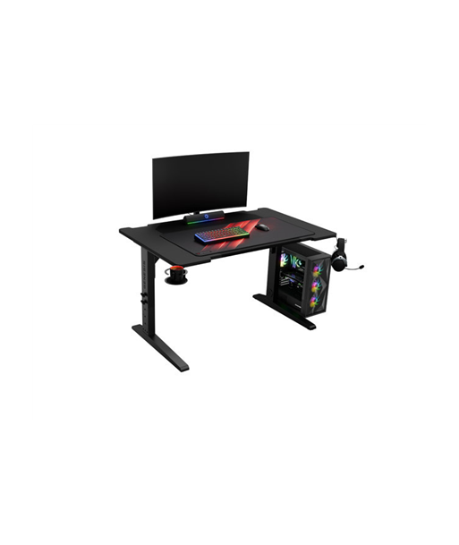 Genesis Gaming Desk | Holm 120 Modular | Black Genesis Gaming Desk | Holm 120 Modular | Black