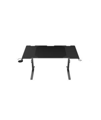 Genesis, Modular Gaming Desk, Holm 140 RGB, Anthracite Black