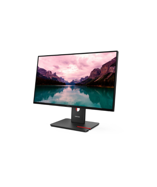 Lenovo T24-40, 23.8", IPS, 16:9, 120 Hz, 4 ms, 1920 x 1080 pixels, 250 cd/m², HDMI ports quantity 1, Raven Black