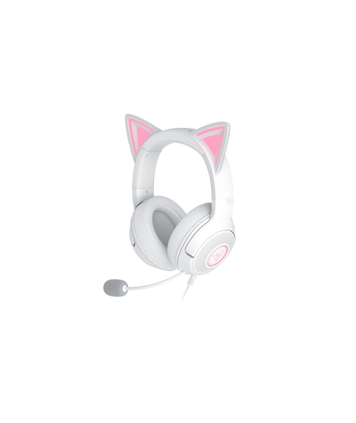 Razer Headset, Kraken Kitty V2, Wired, Over-ear, Microphone, Noise canceling, White Razer Headset, Kraken Kitty V2, Wired, Over-ear, Microphone, Noise canceling, White