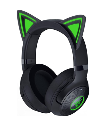 Наушники Razer, Kraken Kitty V2 BT, Bluetooth, Over-ear, Microphone, Noise canceling, Wireless, Black