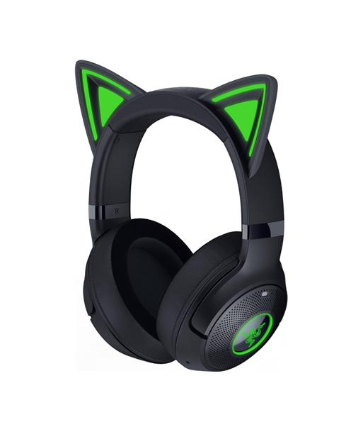 Kõrvaklapid Razer, Kraken Kitty V2 BT, Bluetooth, Over-ear, Microphone, Noise canceling, Wireless, Black