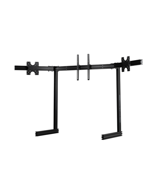 Next Level Racing Floor stand, ELITE Free Standing Triple Monitor Stand, Fully adjustable and customizable, 21-43", Black