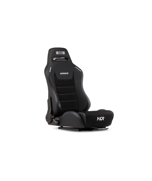 Next Level Racing, Premium PU Leather, Reclining Seat, ERS3 Elite PU Leather & Suede Edition, Black Next Level Racing, Premium PU Leather, Reclining Seat, ERS3 Elite PU Leather & Suede Edition, Black