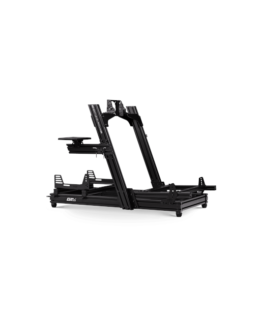 Next Level Racing, Aluminum, Racing Simulator Cockpit, GTElite Front and Side Mount Edition, Black Next Level Racing, Aluminum, Racing Simulator Cockpit, GTElite Front and Side Mount Edition, Black