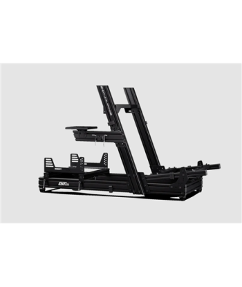 Next Level Racing, Aluminum, Carbon Steel, Racing Simulator Cockpit, GTElite Wheel Plate Edition, Black