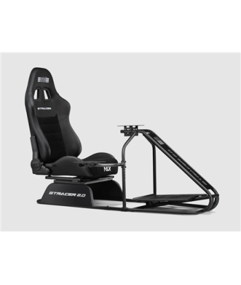 Next Level Racing, Racing Simulator Cockpit, GTRacer 2.0, Black