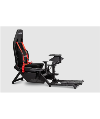 Next Level Racing | Flight Simulator Cockpit | Black and Red