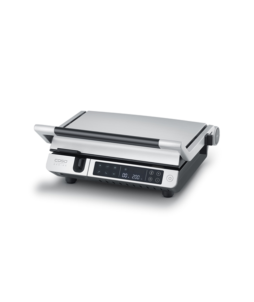 Caso Double Contact Grill with Thermocontrol, SteakMaster Pro, Contact grill, 2000 W, Stainless Steel/Black Caso Double Contact Grill with Thermocontrol, SteakMaster Pro, Contact grill, 2000 W, Stainless Steel/Black
