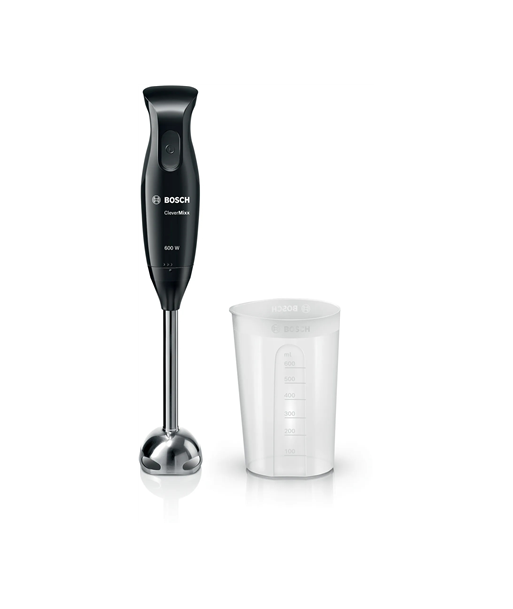 Bosch Hand Blender, MSM2610B CleverMixx, Hand Blender, 600 W, Number of speeds 1, Black/Grey Bosch Hand Blender, MSM2610B CleverMixx, Hand Blender, 600 W, Number of speeds 1, Black/Grey