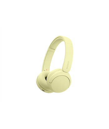 Наушники Sony, WH-CH520, Bluetooth, On-Ear, Wireless, Yellow