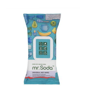 Soda | Wet Wipes Universal, 80 pcs | mr. Soda