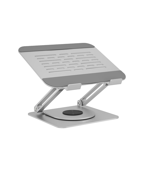Raidsonic Laptop stands IB-NH300-R, Ergonomic positioning, Rotatable design, 17", Silver