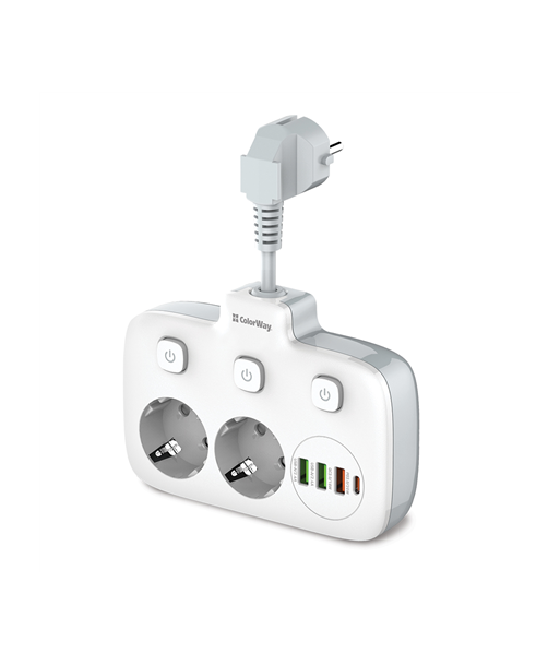 ColorWay Power Socket | CW-CHE24PDW