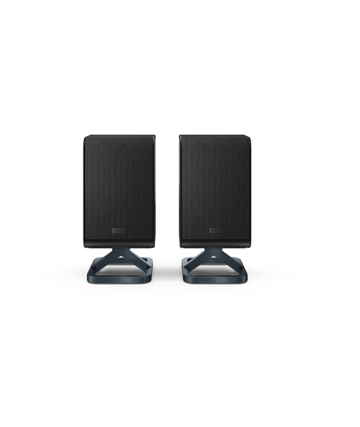 Sharp, 2.0.2 Wireless Rear Surround Speakers, HT-SPR52021(BK), 200 W, Black, Wireless connection