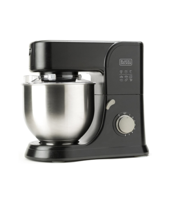 Black & Decker, Kitchen Machine, ES9130080B, 1000 W, Number of speeds 8, Bowl capacity 5.2 L, Black