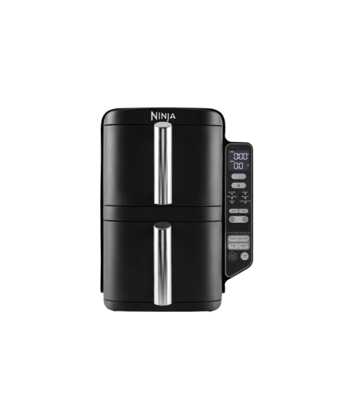 Аэрофритюрница NINJA Double Stack Vertical with 2 Stacking Drawers, SL300EU, Power 2470 W, Capacity 7.6 L, Black Аэрофритюрница NINJA Double Stack Vertical with 2 Stacking Drawers, SL300EU, Power 2470 W, Capacity 7.6 L, Black