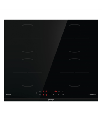 Gorenje Hob, GI6401BCE, Induction, Number of burners/cooking zones 4, Touch control, Timer, Black