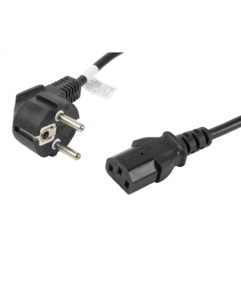 Lanberg | CEE 7/7 to IEC 320 C13 Power Cord | CA-C13C-11CC-0018-BK