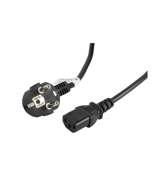 Lanberg | CEE 7/7 to IEC 320 C13 Power Cord | CA-C13C-11CC-0030-BK