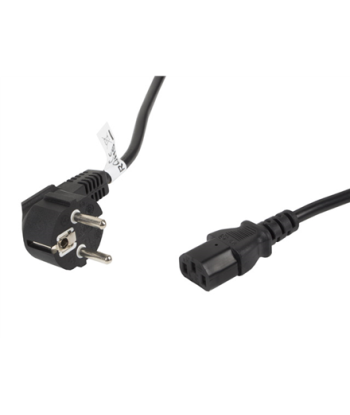 Lanberg | CEE 7/7 to IEC 320 C13 Power Cord | CA-C13C-11CC-0050-BK