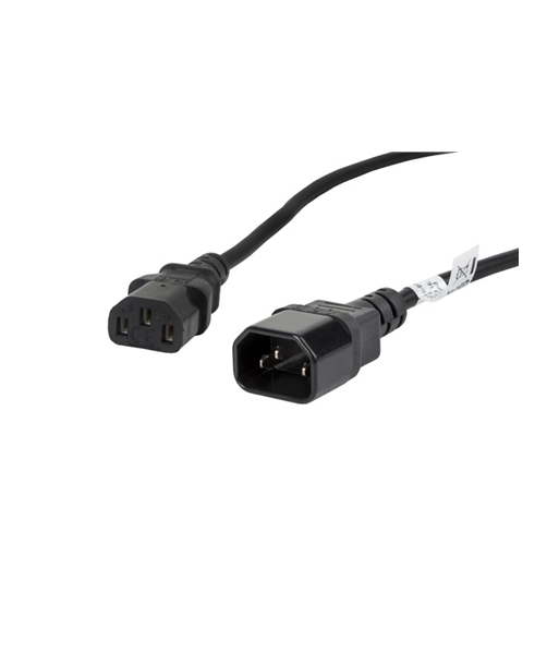 Lanberg | IEC 320 C13 to C14 Cable | CA-C13E-11CC-0018-BK Lanberg | IEC 320 C13 to C14 Cable | CA-C13E-11CC-0018-BK