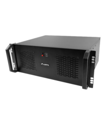 Lanberg Rackmount server chassis lanberg ATX 350/10 19"/4U | Black