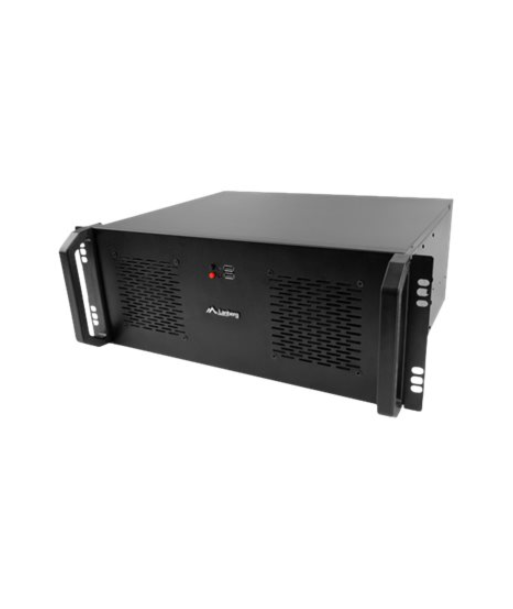 Lanberg Rackmount server chassis lanberg ATX 350/10 19"/4U | Black