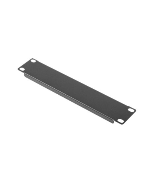 Lanberg 10" blanking panel 1U | Black Lanberg 10" blanking panel 1U | Black