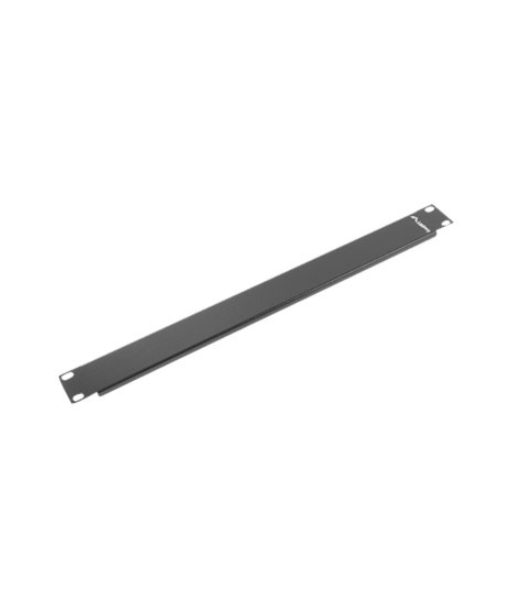 Lanberg 19" blanking panel 1U | AK-1401-B | Black