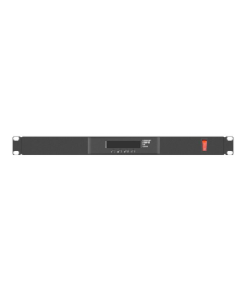 Lanberg 19" fan unit/ventilation panel with LCD 4 fans + thermostat 230V | AK-1503-B | Black