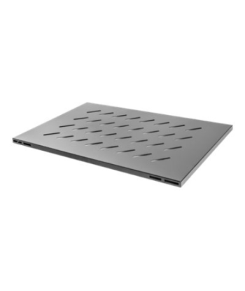 Lanberg 19" fixed shelf 1U/465x715mm, max load capacity up to 120kg | AK-1009-B | Black
