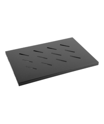 Lanberg 19" fixed shelf 1U/486x270mm, max load capacity up to 120kg | AK-1001-B | Black