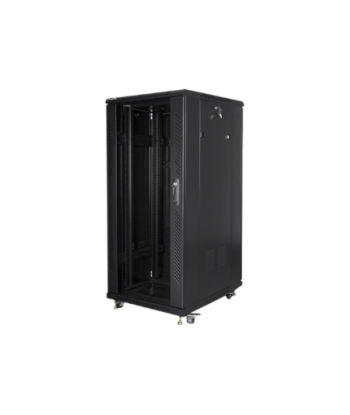 Lanberg Rack cabinet 19" free-standing 27U/600x800 (flat pack), black | Lanberg
