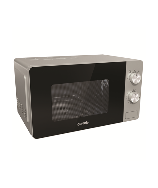 Gorenje Microwave oven MO17E1S Free standing, 17 L, 700 W, Silver