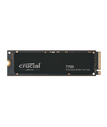SSD CRUCIAL T700 2TB M.2 PCIe Gen5 NVMe TLC Write speed 11800 MBytes/sec Read speed 12400 MBytes/sec TBW 1200 TB CT2000T700SSD3