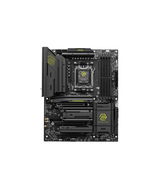 MSI MAG X870E TOMAHAWK WIFI, Processor family AMD, Processor socket AM5, DDR5, Supported hard disk drive interfaces SATA, M.2