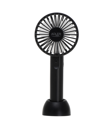 Ventilaator Adler Mini USB, AD 7338, Desk fan, Black, Diameter 7 cm, Number of speeds 3