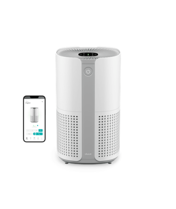 Duux Smart Air Purifier, Bright 2, 22 W, Suitable for rooms up to 42 m², White